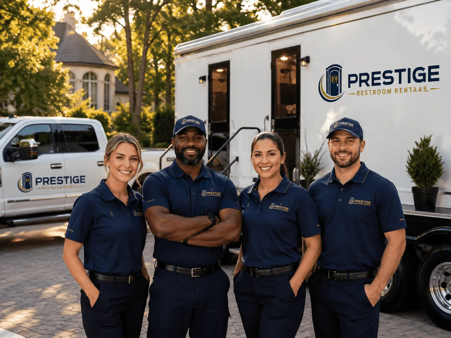 Trusted Luxury Portable Restrooms company in Cecil, OH